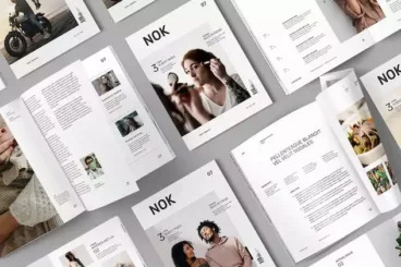First alternate image for Nok Magazine Magazine Template