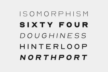 First alternate image for NORD Minimal Luxury Logo Font