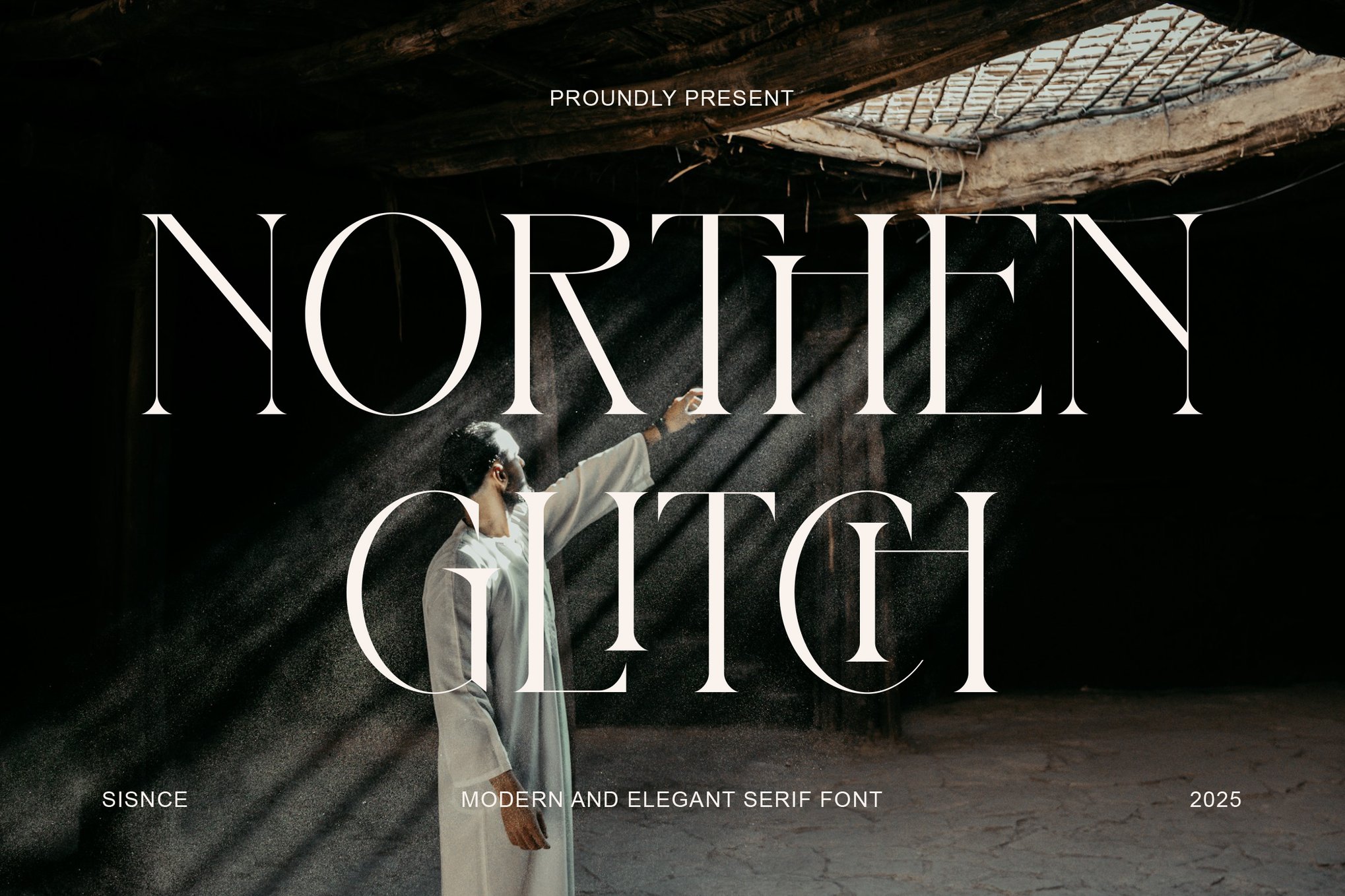 Northen Glitch - Elegant Scandinavian Font