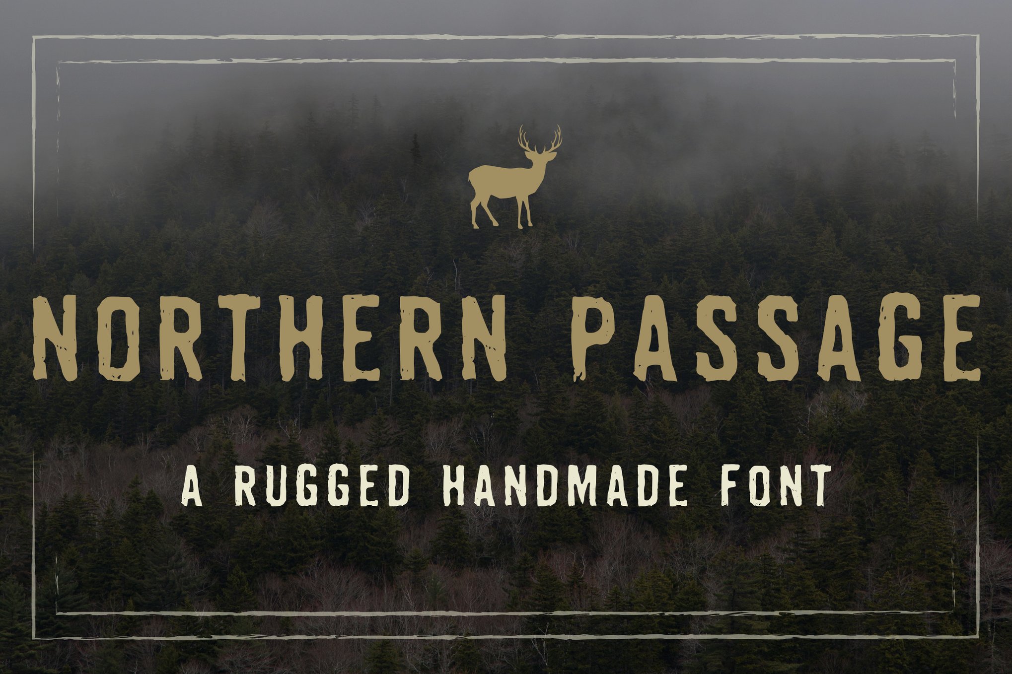 Northern Passage - Rugged Outdoor Font