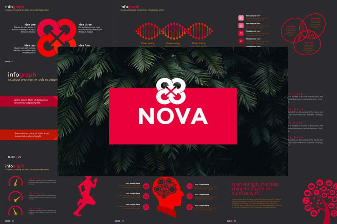 nova 20 Stylish PowerPoint Color Schemes design tips 