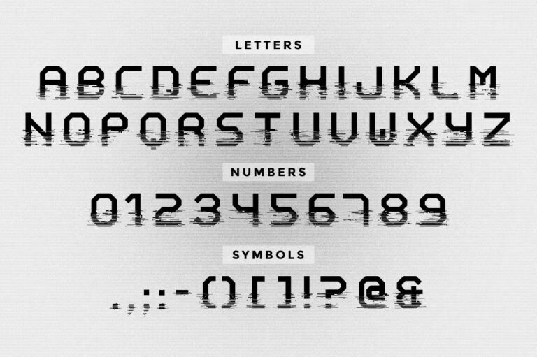 50+ Best Number Fonts for Displaying Numbers Design Shack
