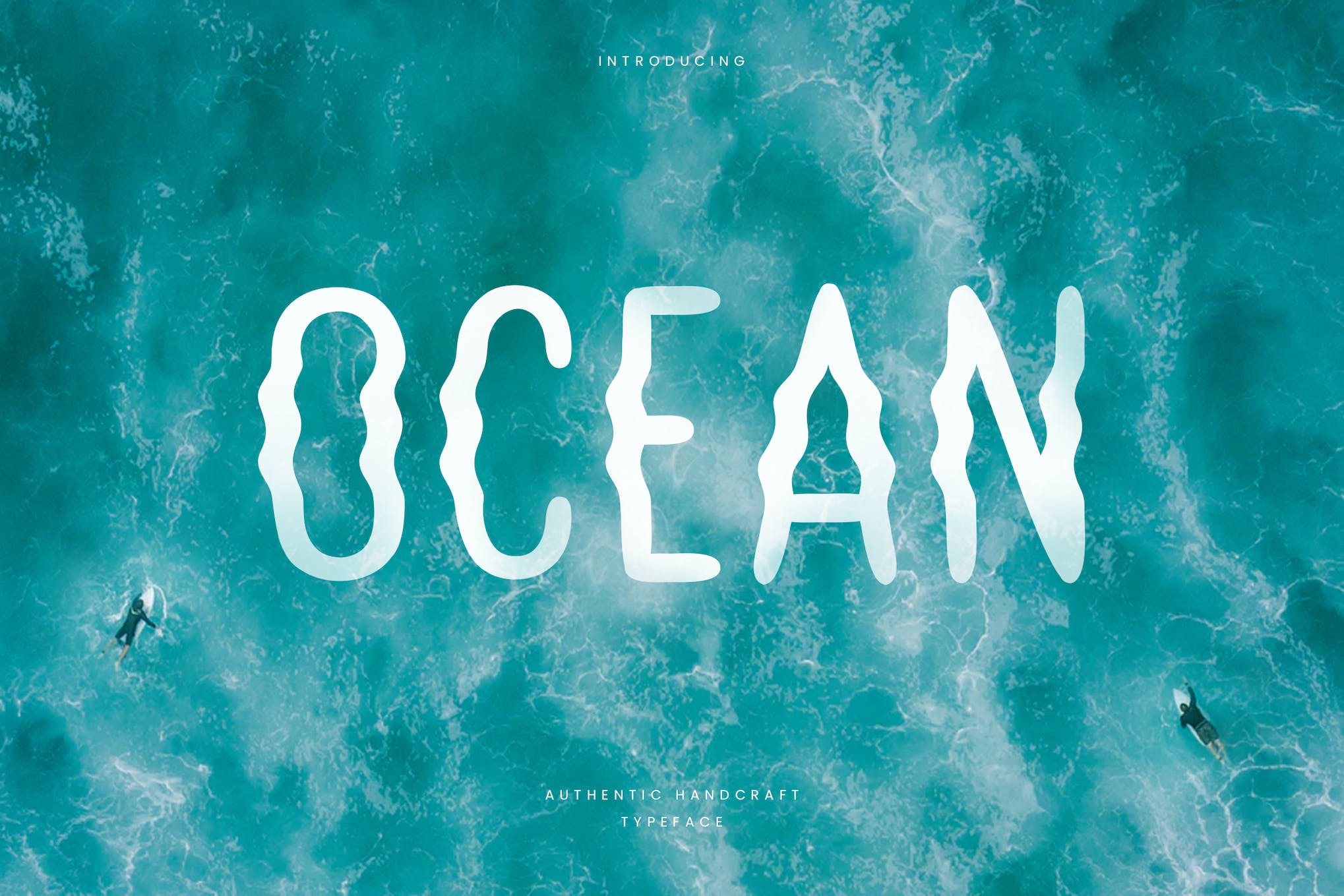 Ocean - Hand Writing Summertime Font