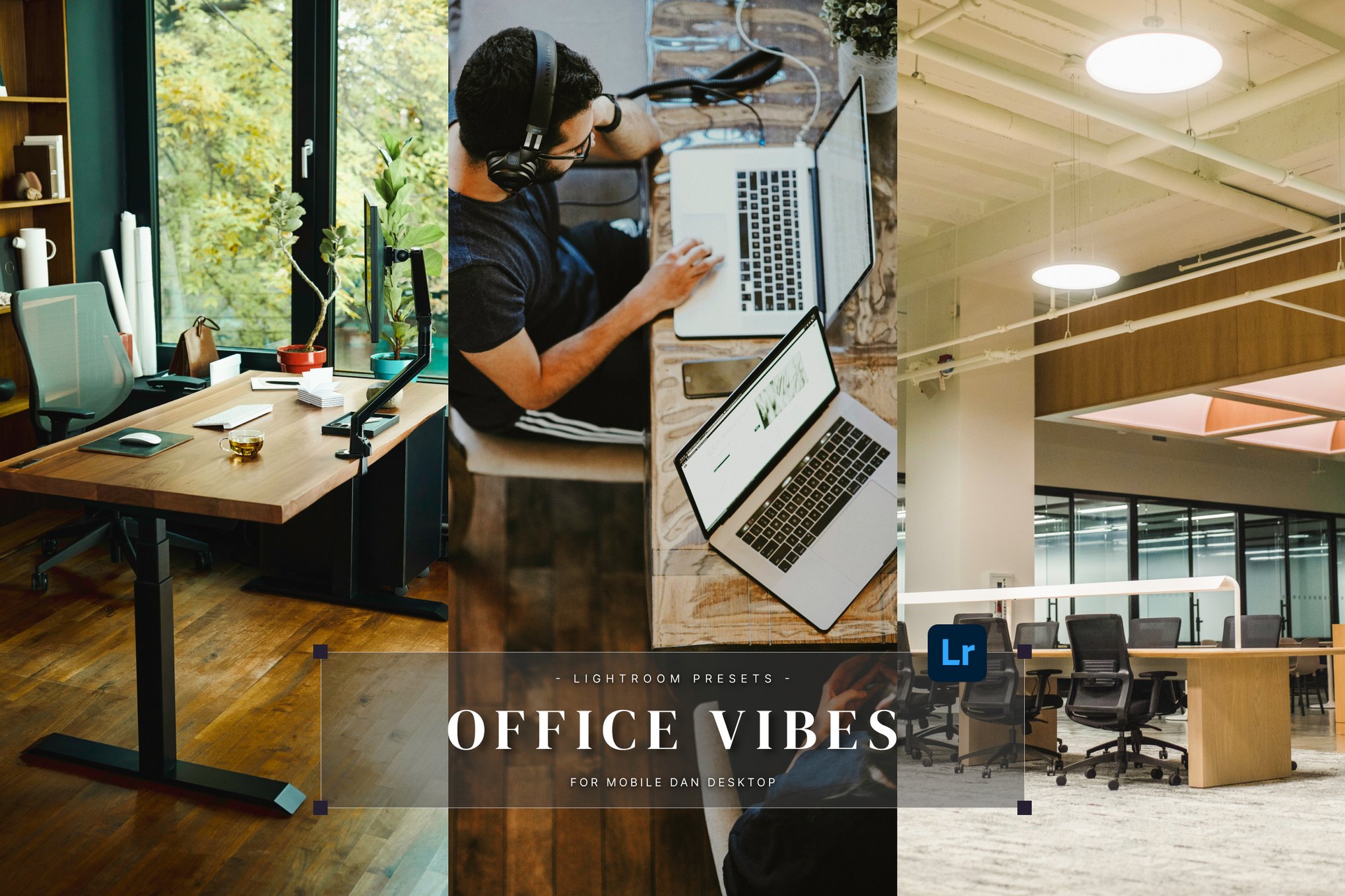 Vibraciones de oficina: ajustes preestablecidos de Lightroom para empresas
