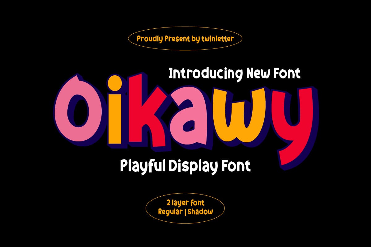 Oikawy - Playful Kawaii Font