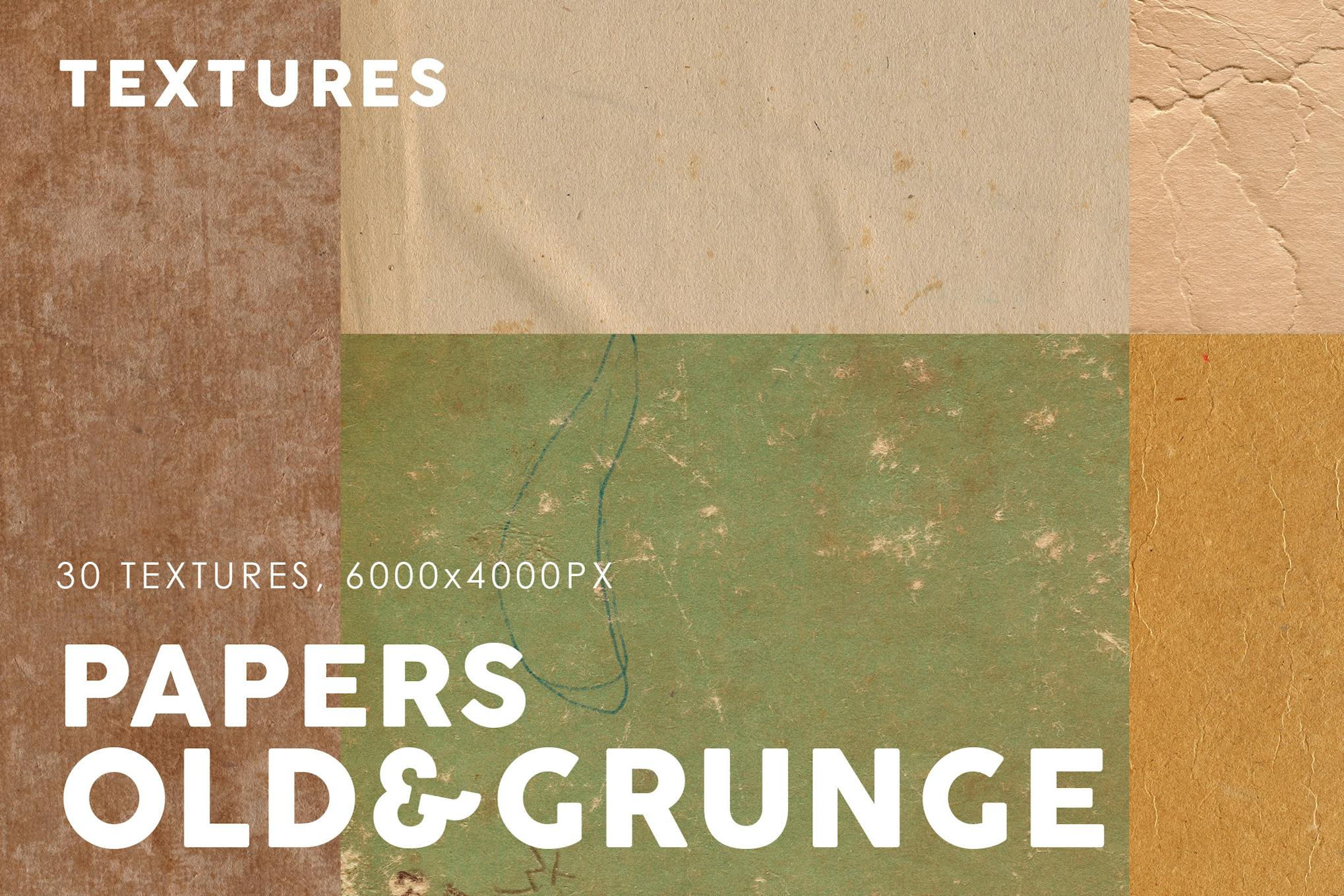 Old & Grunge Paper Textures