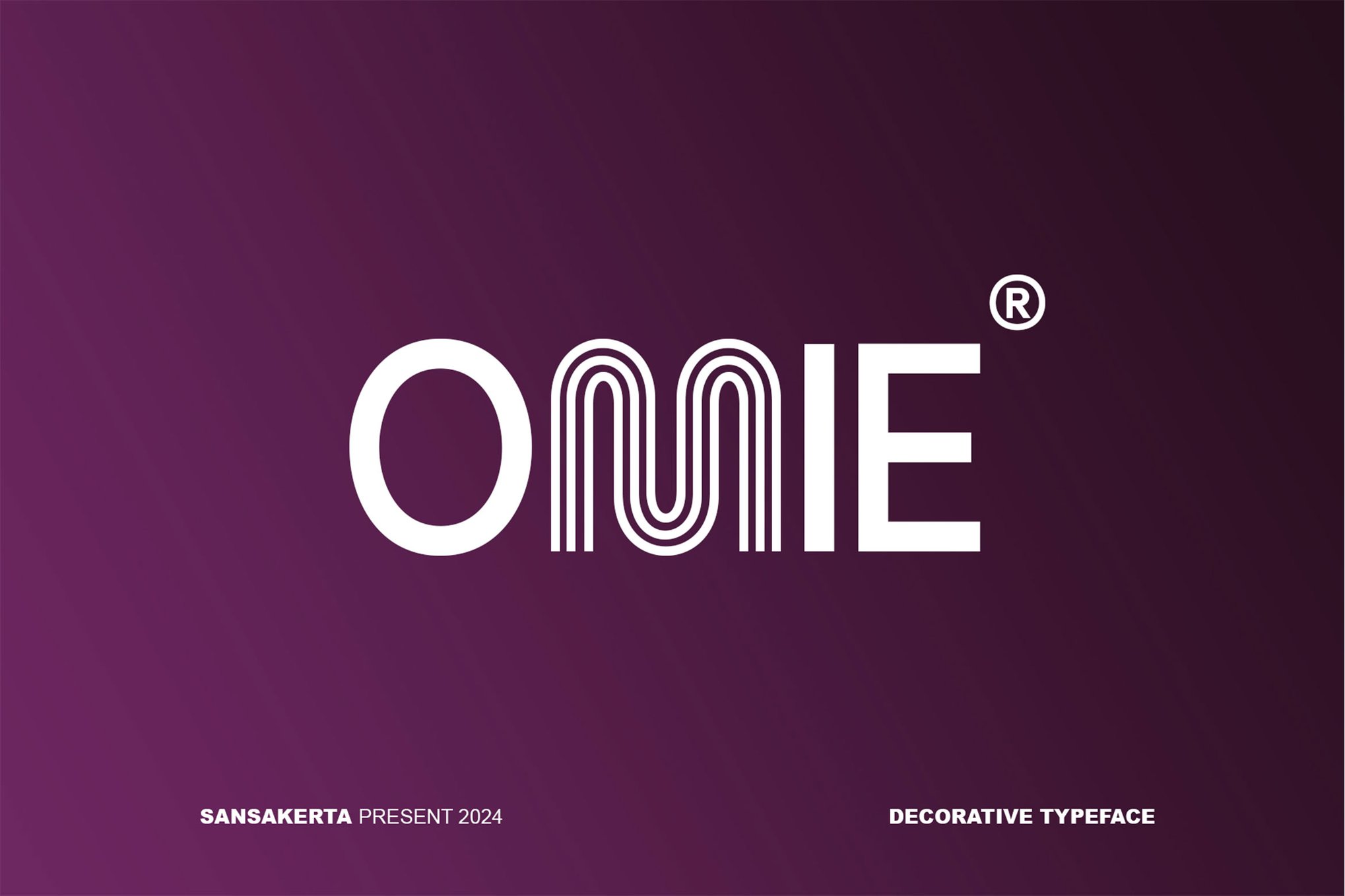 Omie - Decorative Hybrid Font
