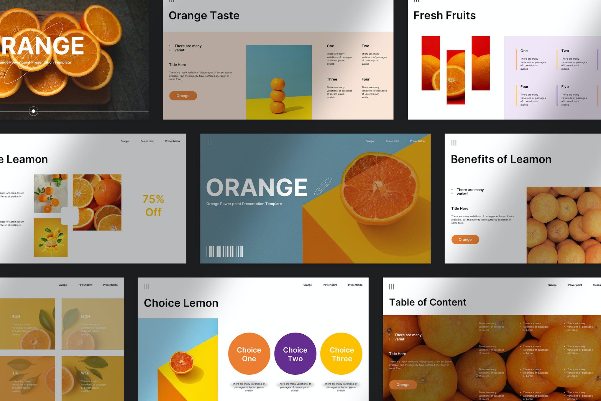 Orange - Modern PowerPoint Presentation