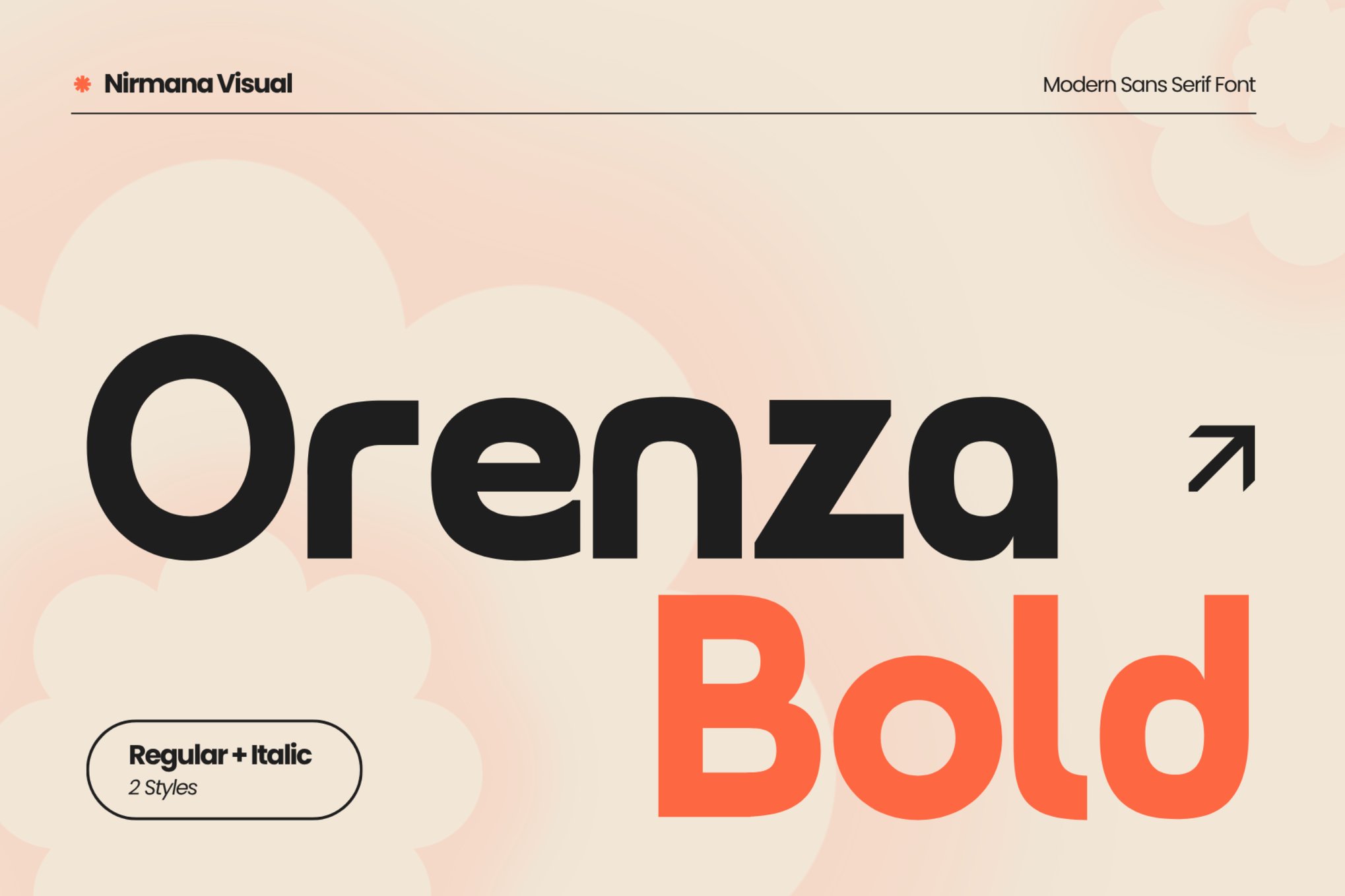 Orenza Bold - Credible Logo Font