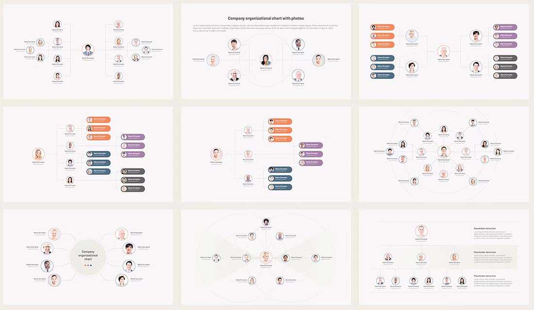 org-chart-3 How to Make an Org Chart in PowerPoint Quickly and Easily design tips 