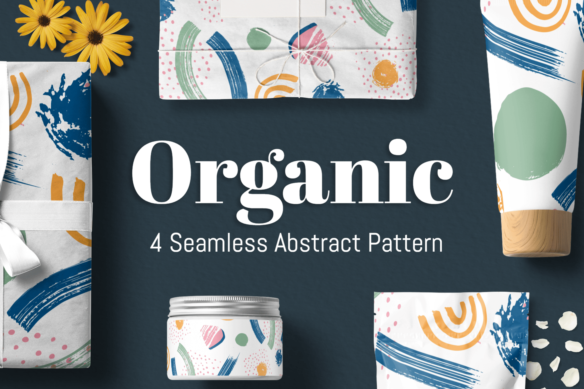 Organic Abstract Patterns for Photoshop