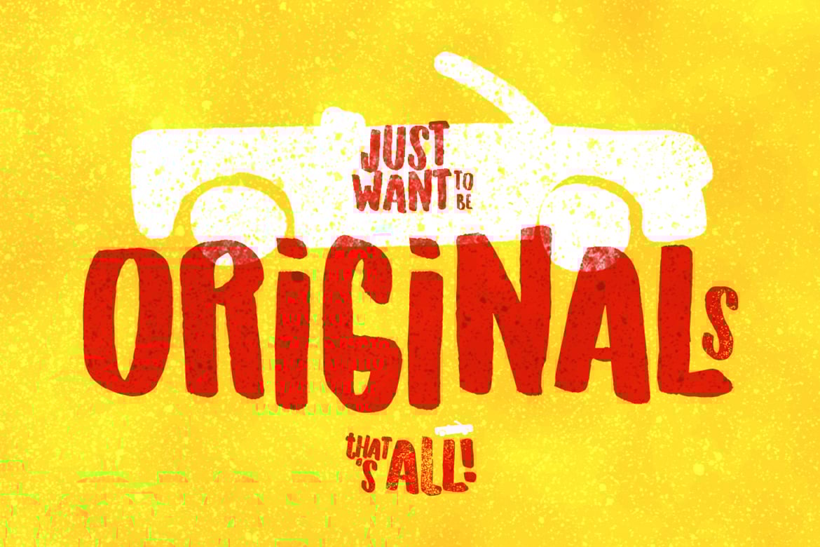 Originals - Hand Drawn Cricut Font