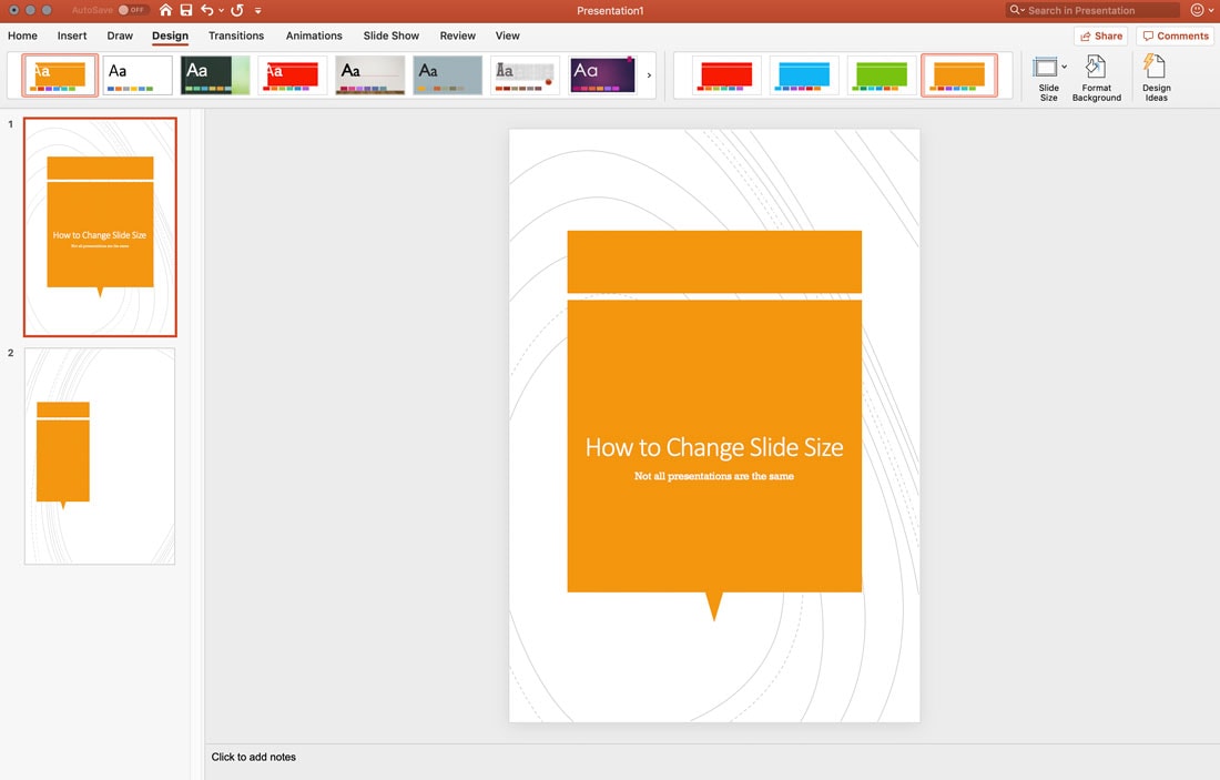 page-setup-3 How to Change Slide Size in PowerPoint design tips 