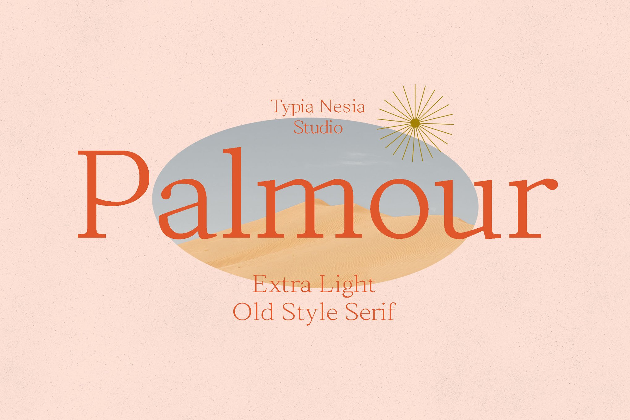 Palmour - Elegant Light Serif Font