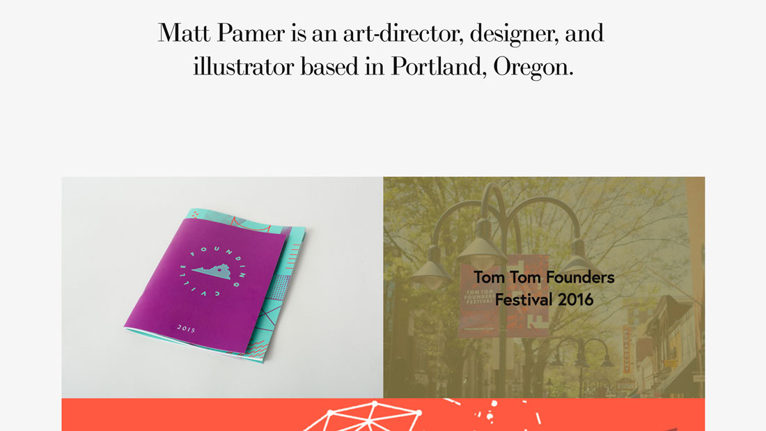 pamer 20+ Portfolio Design Trends in 2020 design tips 