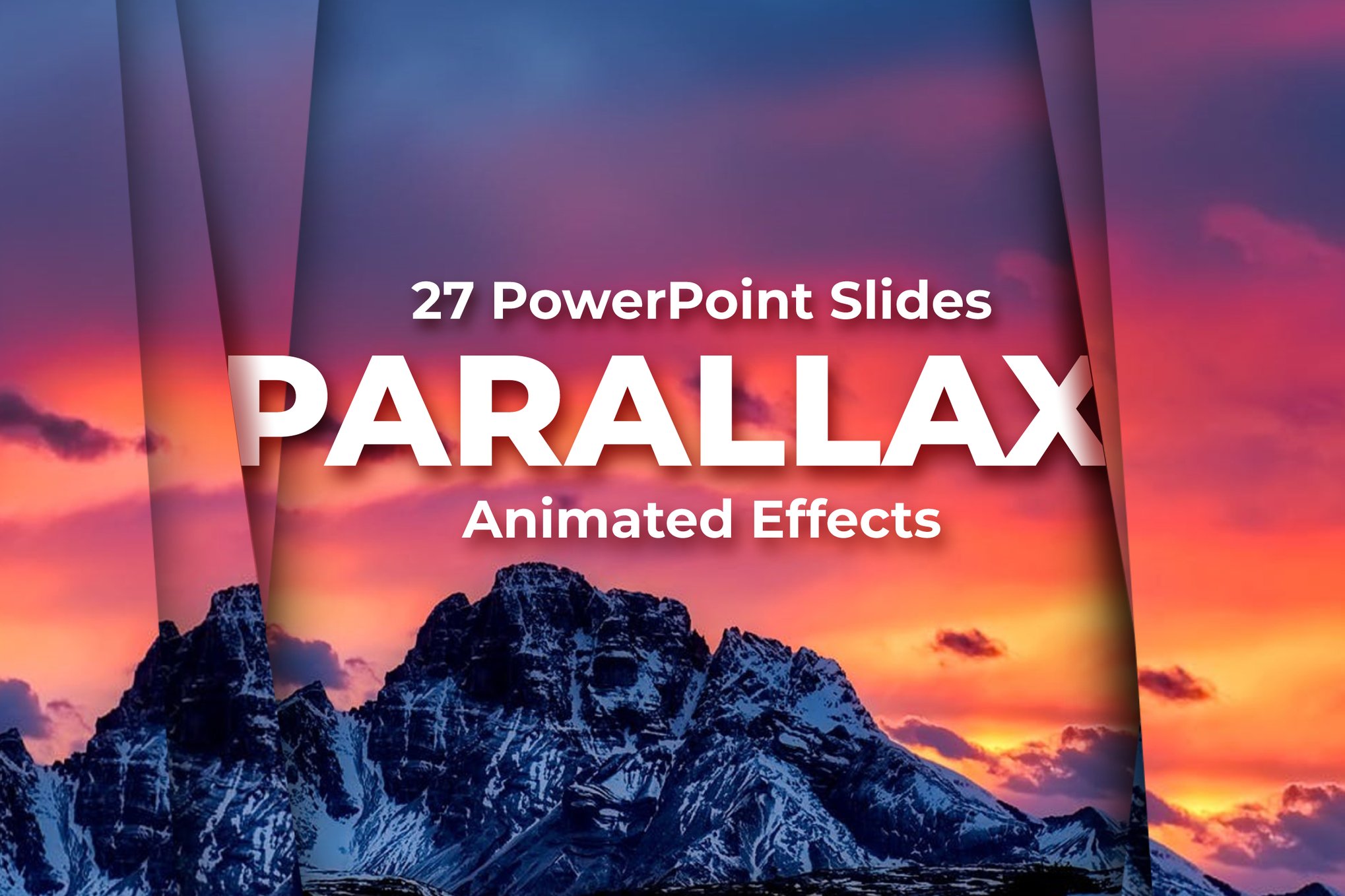 Parallax Slideshow PowerPoint Template