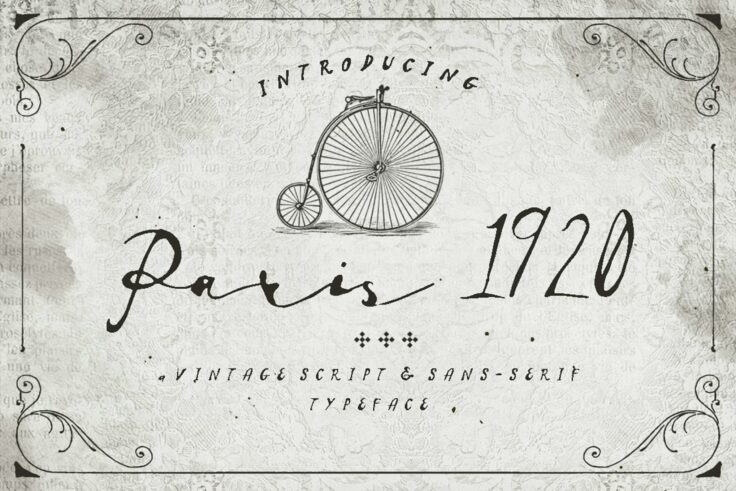 View Information about Paris 1920 French Font