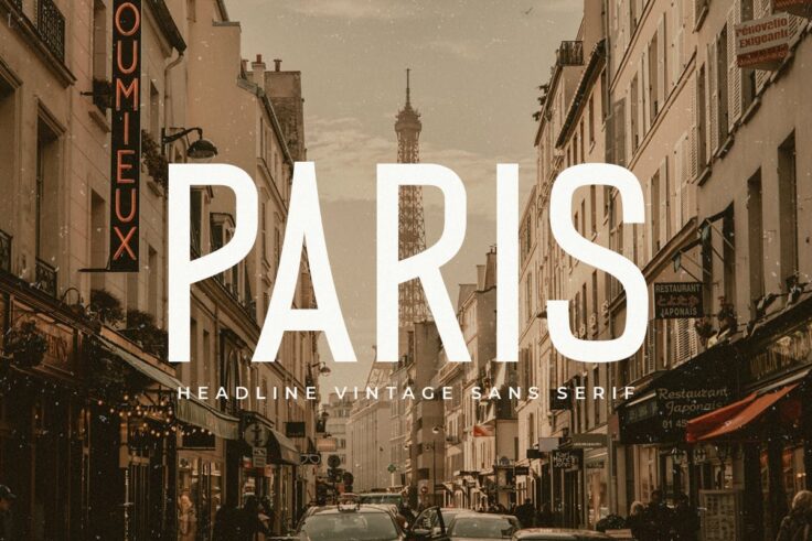 View Information about Paris Vintage Font