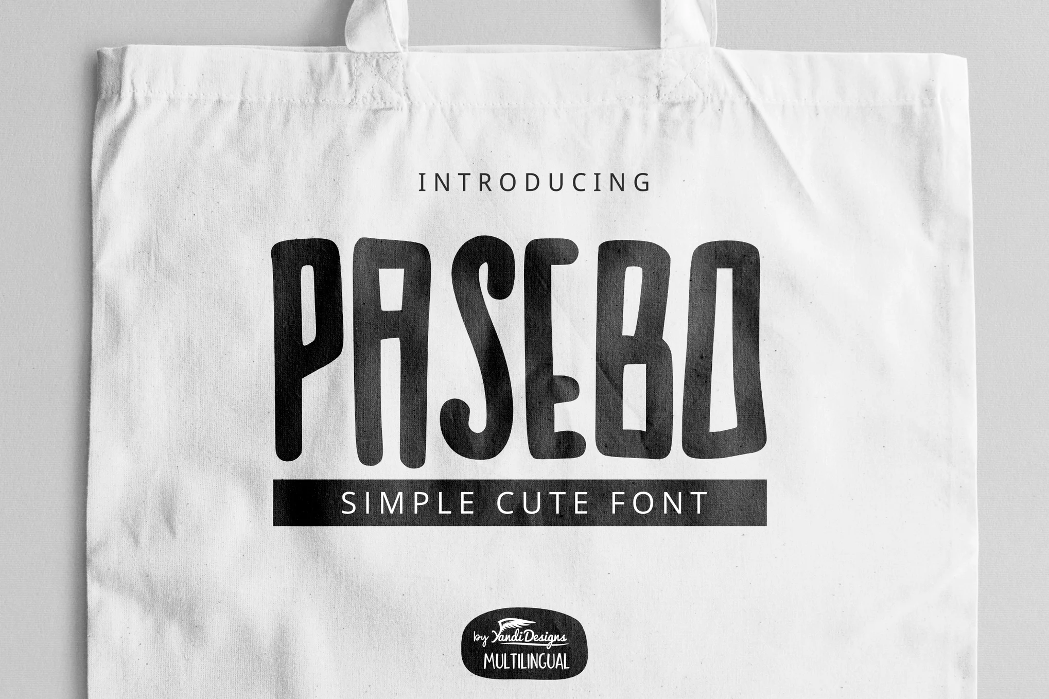 Pasebo - Simple Italy Font