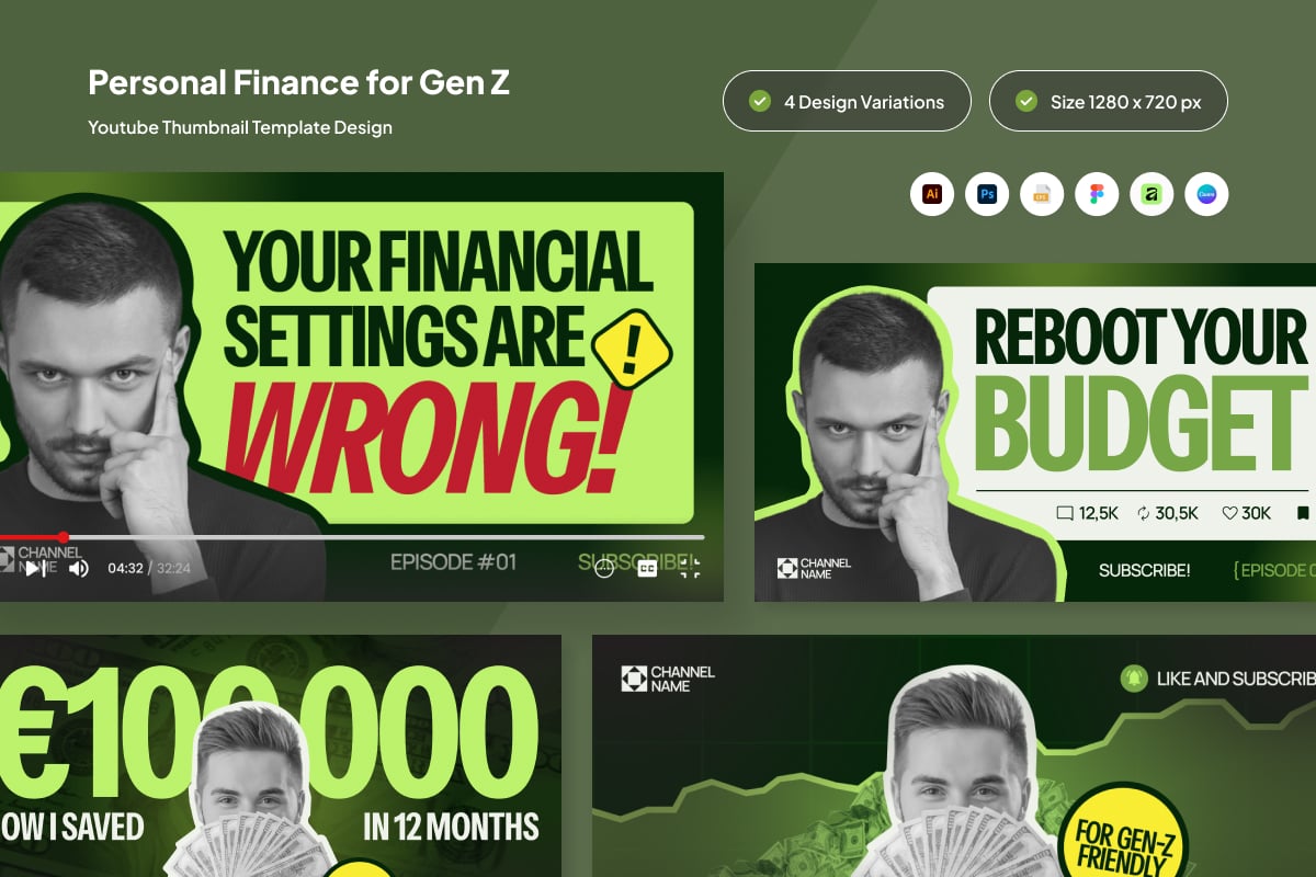 Personal Finance YouTube Thumbnail