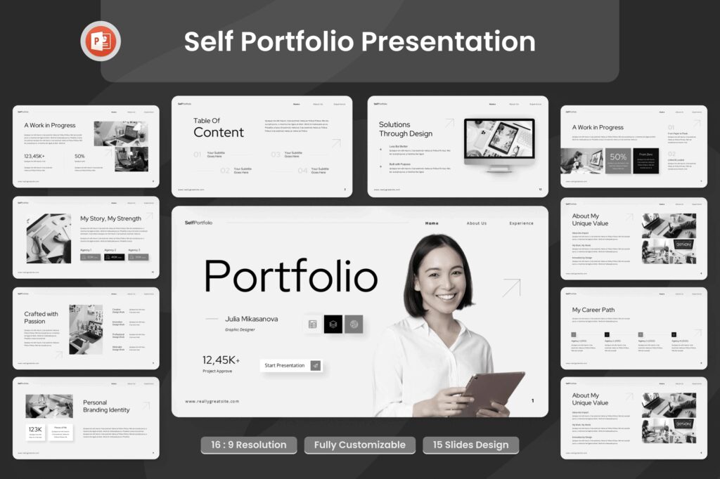 Portfolio Slides Example 20 Handpicked Google Slides Portfolio Templates