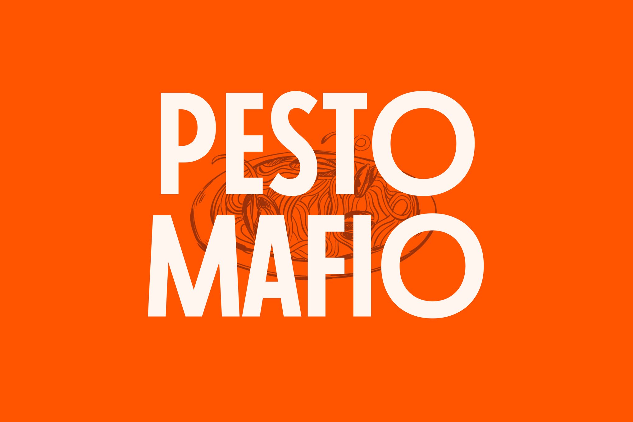 Pesto Mafio: fuente negrita de estilo italiano