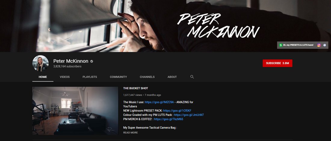 peter mckinnon youtube