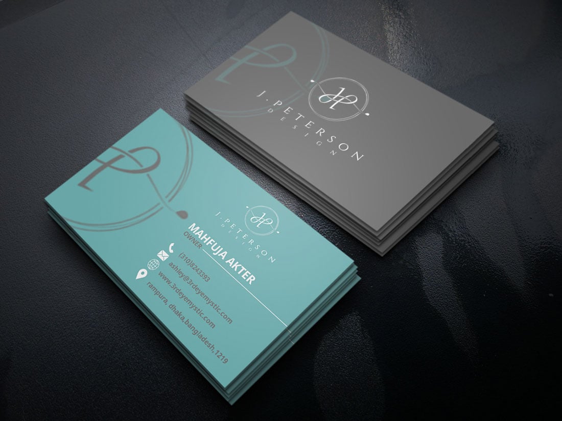 peterson Choosing the Best Font for Business Cards: 10 Tips & Examples design tips 