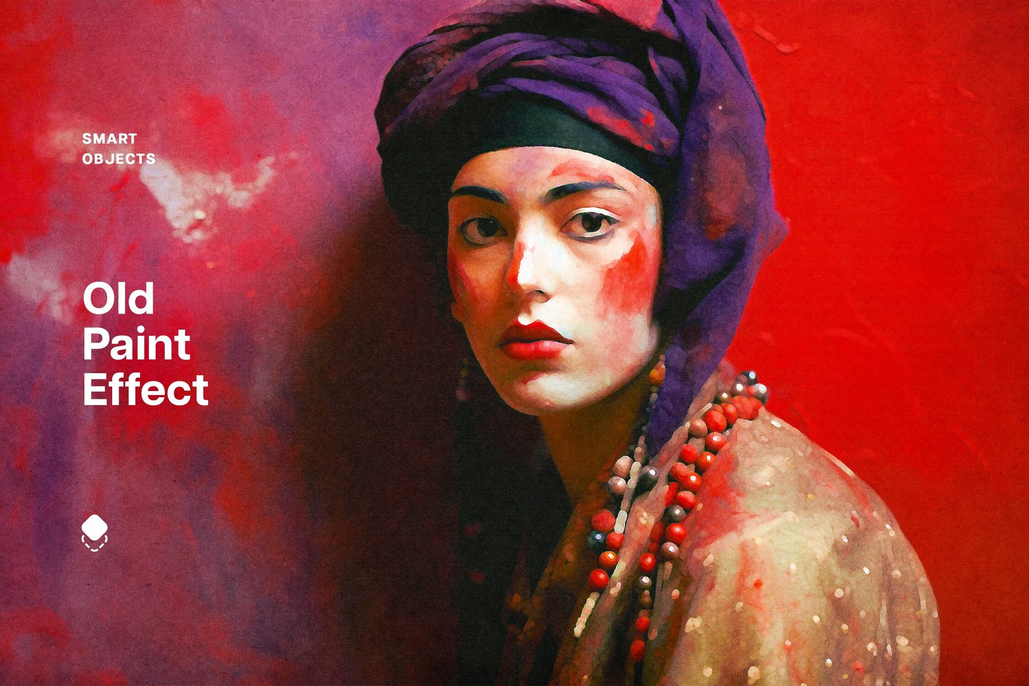 Photo to Oil Painting Effect PSD