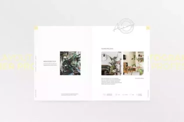 Second alternate image for PhotoBook & Portfolio Book Template