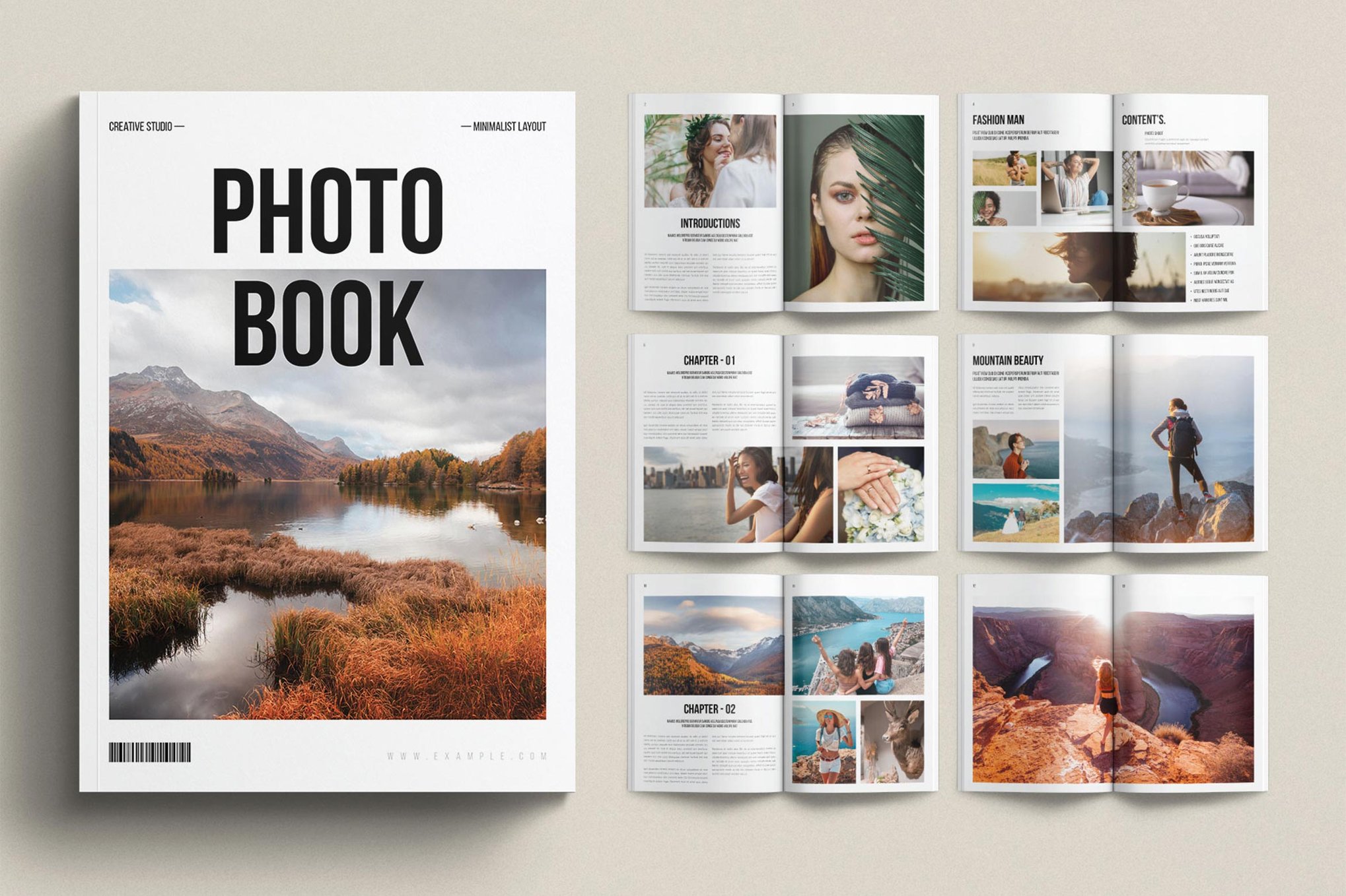 Photography Book InDesign Template
