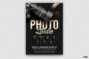 20+ Exceptional Photography Flyer Templates for Studio Advertising