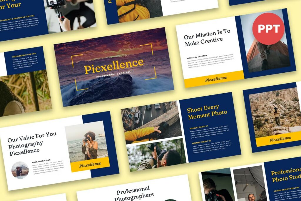 20+ Photography Presentation Templates for PowerPoint (+ Photo Album ...