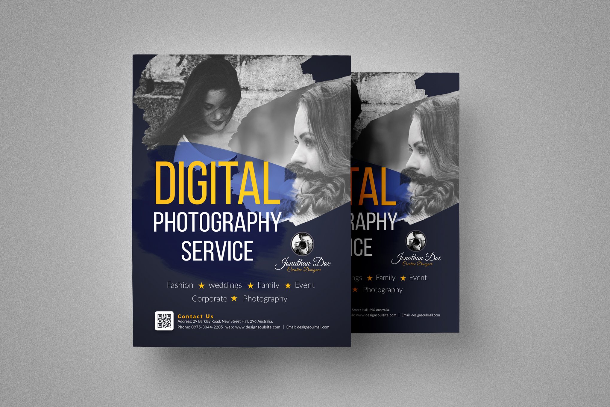 Photography Service Flyer Template