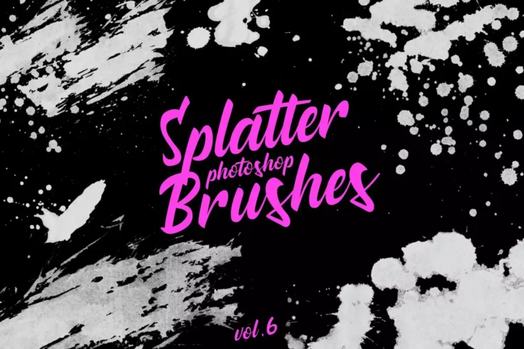 View Information about Photoshop Splatter Brushes