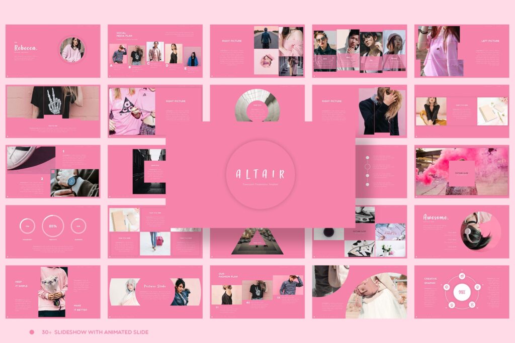 25+ Pink PowerPoint Templates (Free & Pro) | Design Shack