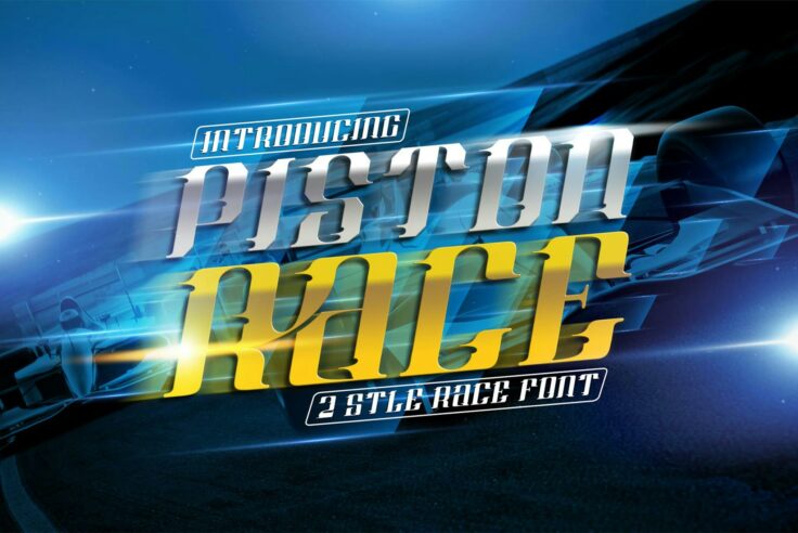 25+ Best Racing Fonts (Racing Number, Script Fonts & More) | Design Shack