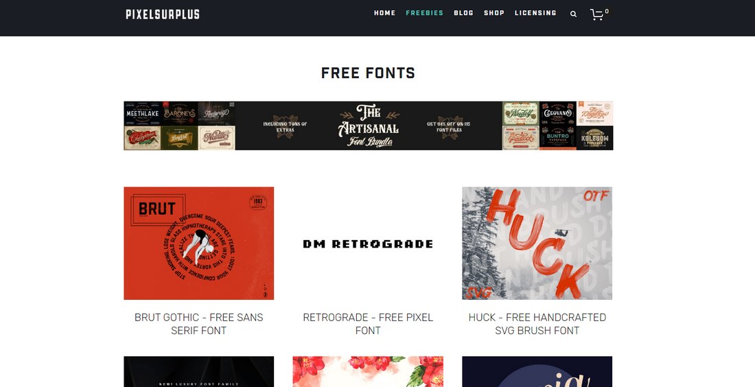 pixelsurplus 10+ Best Places to Find Free Fonts design tips 