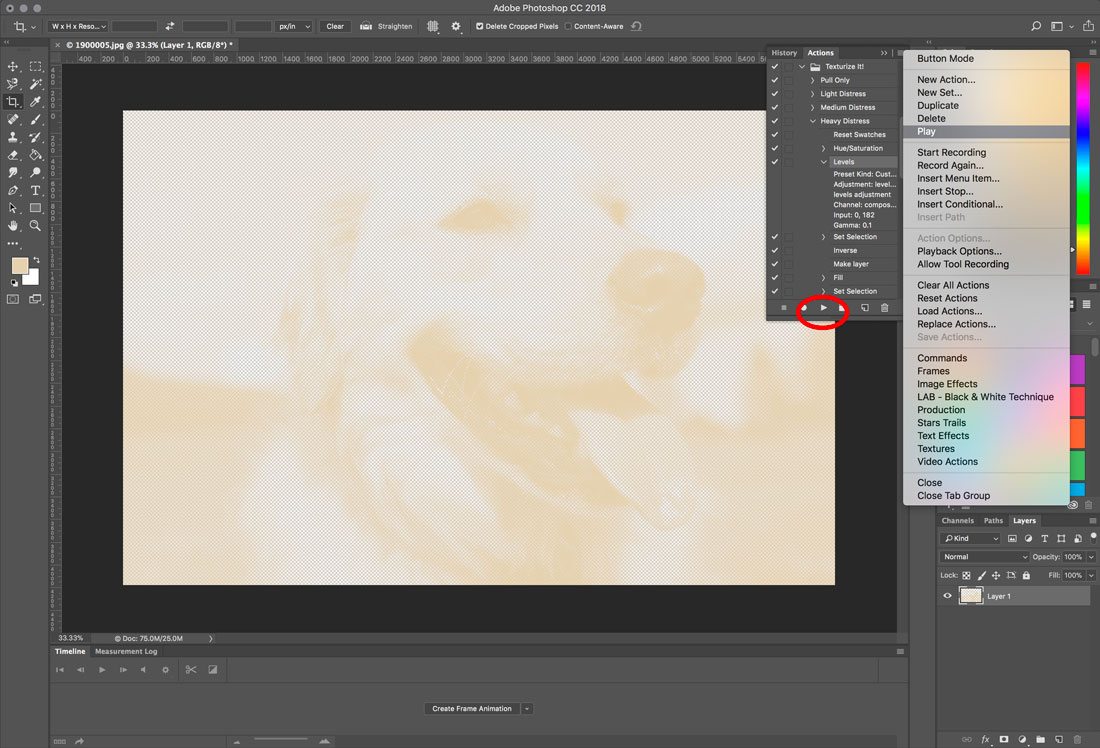 play-action How to Install and Apply a Photoshop Action design tips 