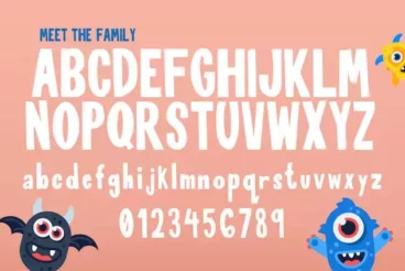 First alternate image for Playtime Cartoon Font Duo