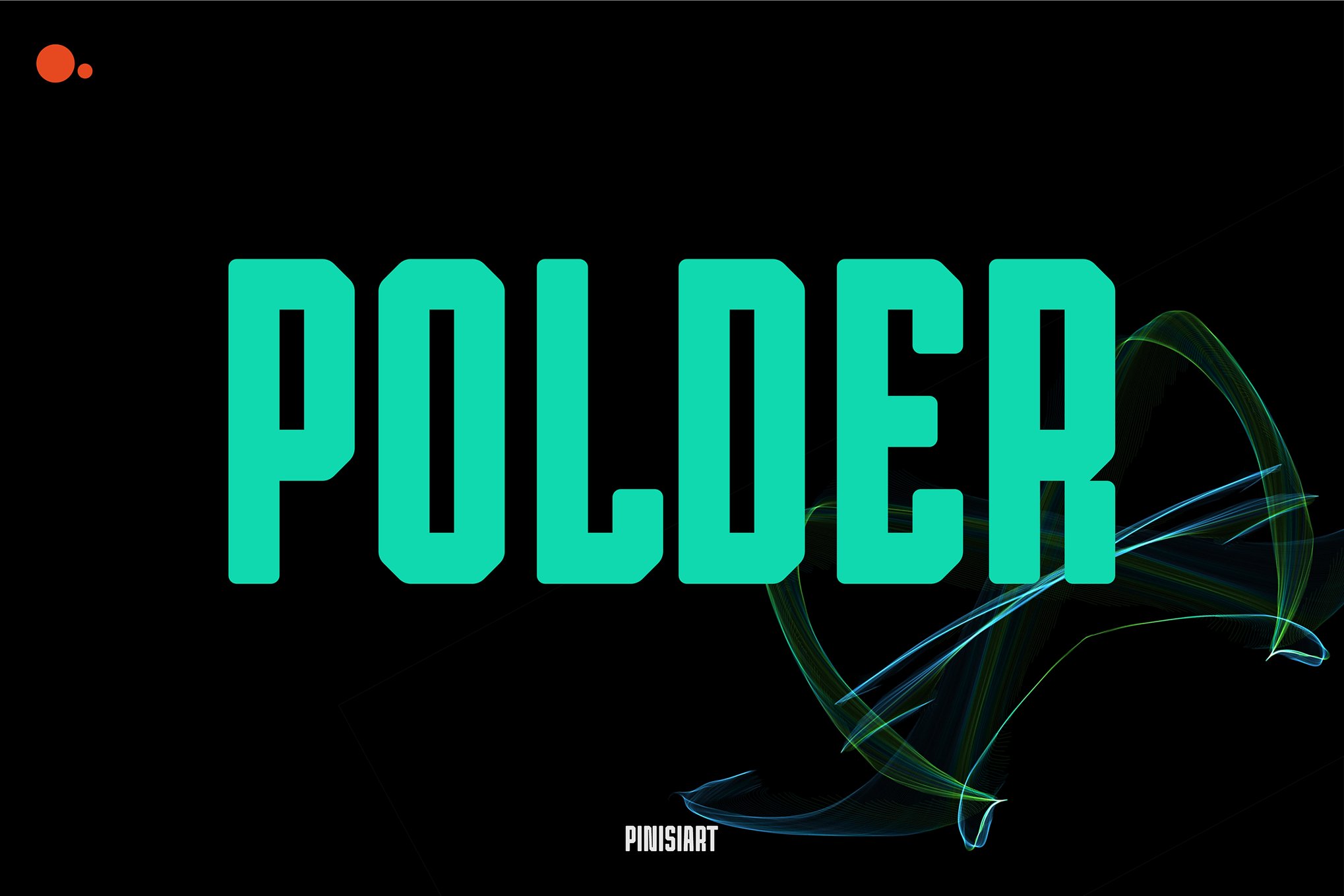 Polder - Modern Poster Font