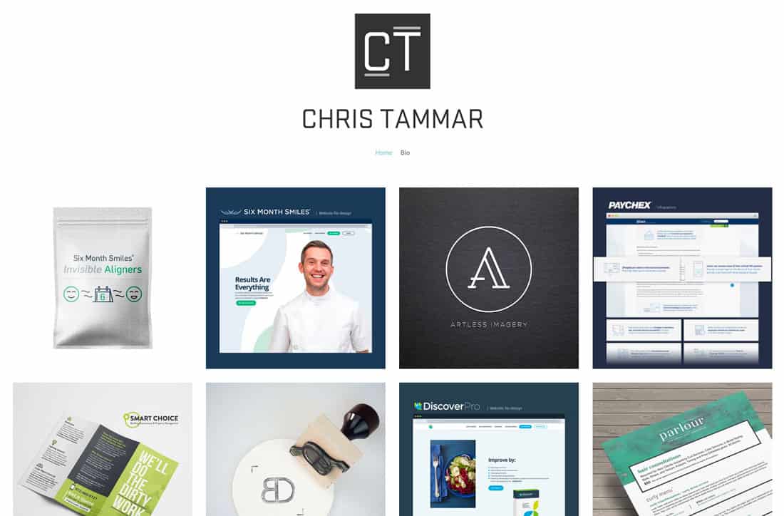 portfolio-chris 30+ Inspiring Personal Portfolio Websites in 2021 design tips 