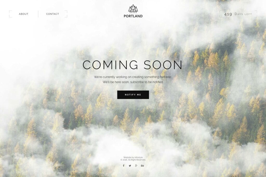 20+ Best Coming Soon Landing Page & Website Templates | Design Shack