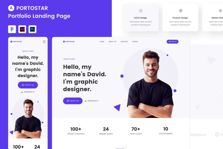 25+ Best Figma Portfolio Templates & Examples | Design Shack