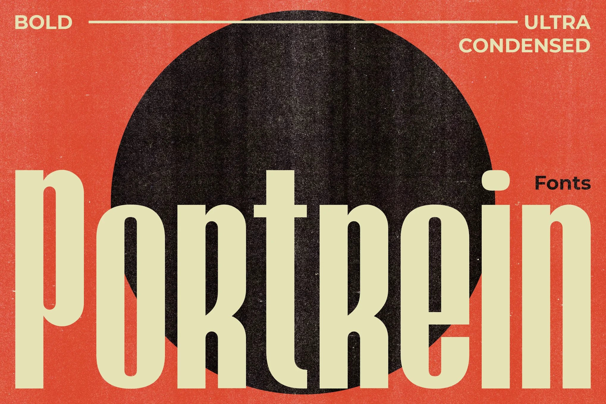 Portrein - Ultra Condensed Poster Font