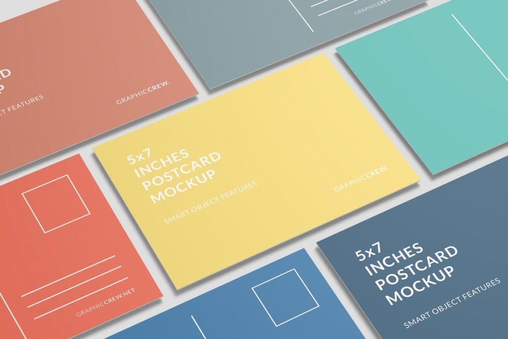 20  Postcard Mockup Templates (Free Pro) Design Shack