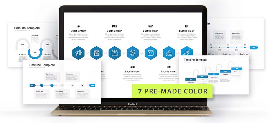 timeline in presentation