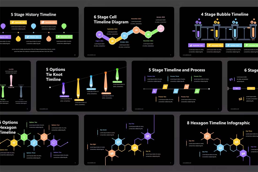 how to create a timeline in a powerpoint presentation