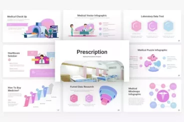 First alternate image for Prescription Medical PowerPoint Template