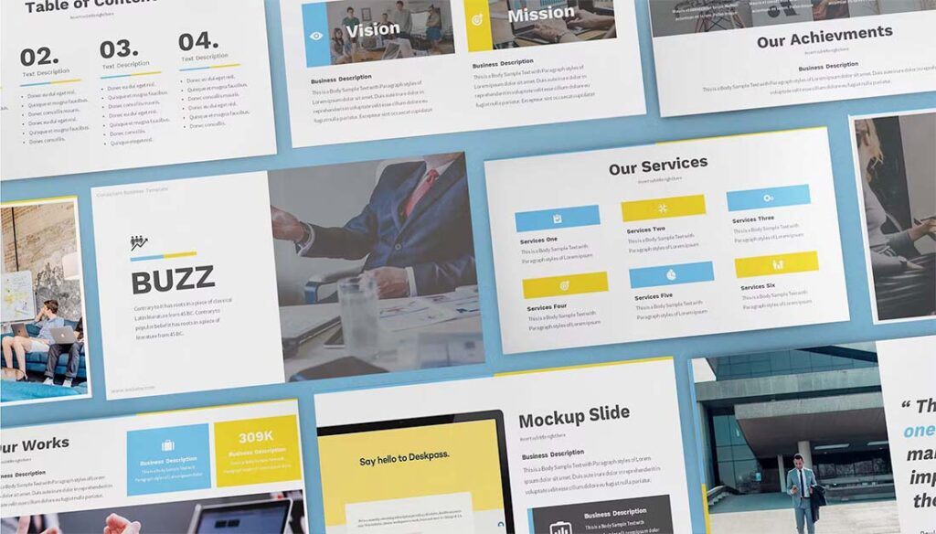 Giving a Presentation to Senior Management & Executives Templates